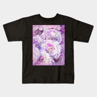 Frilly Carnations Kids T-Shirt